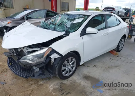 2015 Toyota Corolla Le from USA, damaged, VIN 2T1BURHE1FC410998